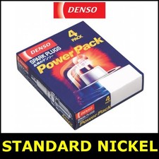 4x Spark Plugs Nickel Fits