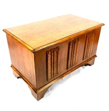 Vintage Wooden Oak Panelled