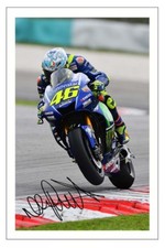 VALENTINO ROSSI SIGNED PHOTO