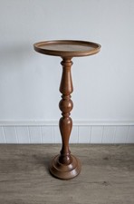 Vintage Round Hand Turned