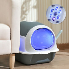 Large Cat Litter Tray Box Self