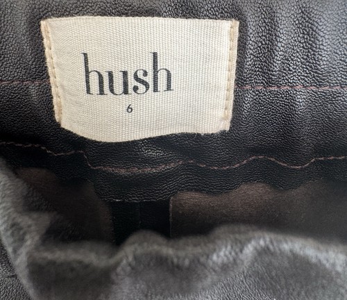 Hush real leather leggings - leather, /