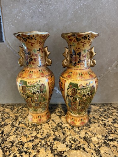 Vintage pair royal satsuma - royal,