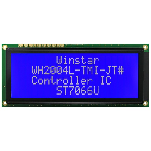 Winstar 20x4 large char - char, lcd
