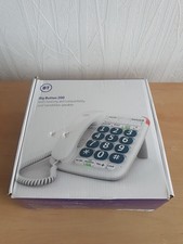 BT Big Button 200 V2 Corded Telephone, White
