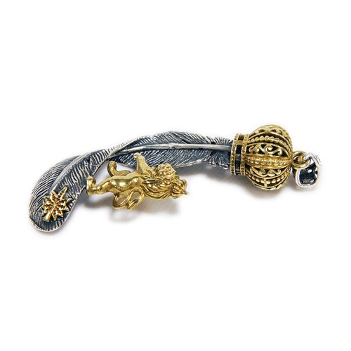 925 sterling silver - crown, lion