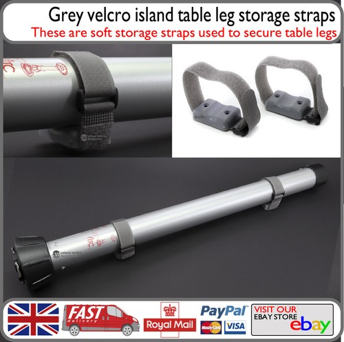 Grey island table leg storage - grey,