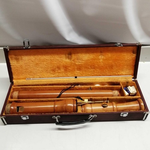 Zen bass recorder wood - zen-on, with