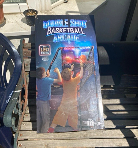 Double shot basketball arcade - double,