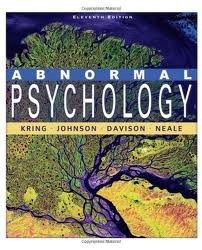 Abnormal psychology 11th - abnormal,