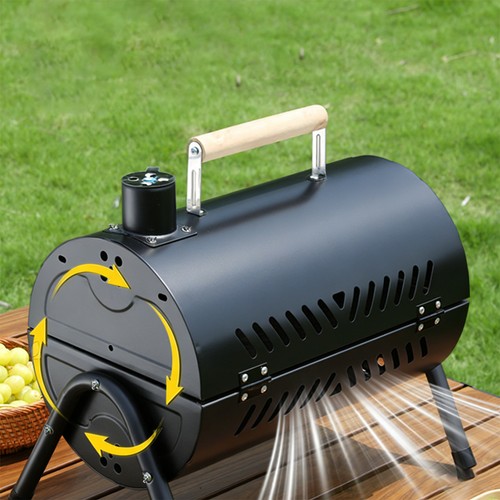 Portable barrel charcoal - charcoal, grill