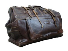 VINTAGE Buffalo LEATHER BROWN