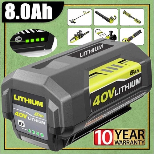 40v 0ah battery - ryobi, 40