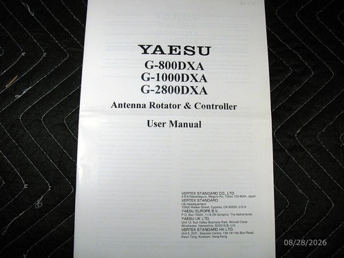 Yaesu antenna rotator - yaesu,