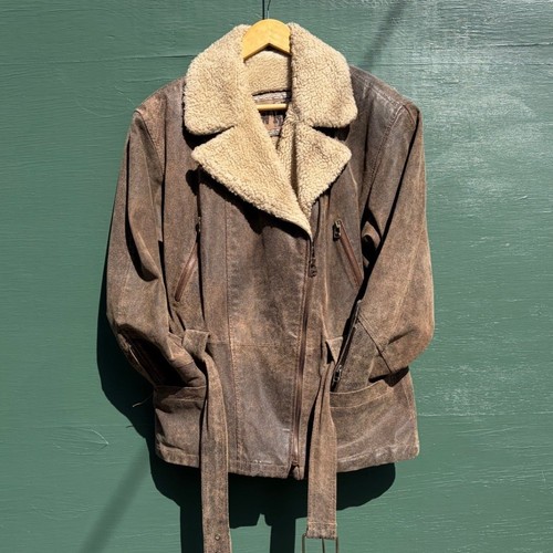 Vintage brown leather - vintage,