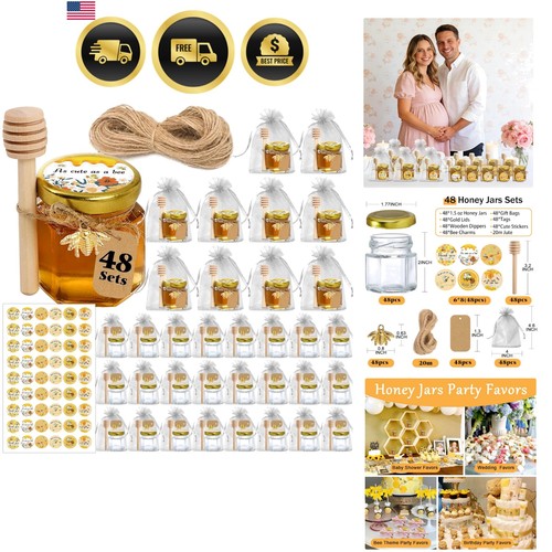 Mini honey jars set - mini,