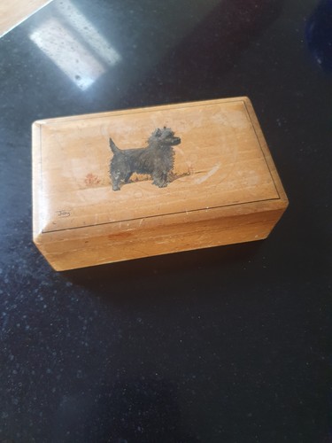 Small scottie dog box - small,