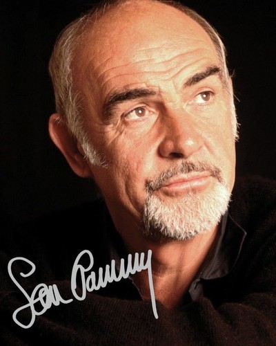 Sean connery autograph - connery,