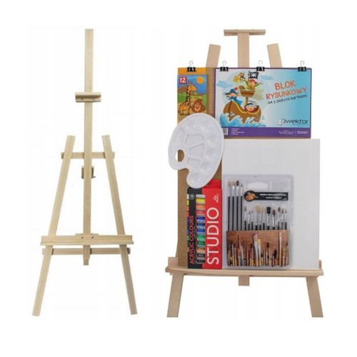 Painting set paints brushes - +,