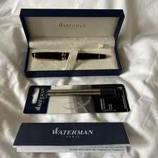 Gold Trim Waterman Paris