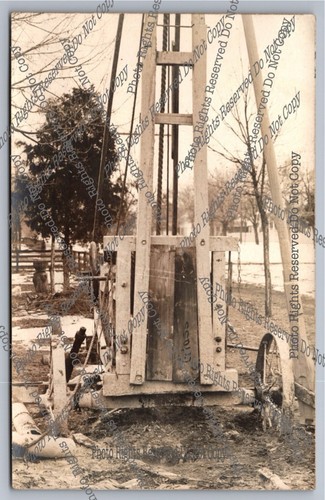 Antique rppc mobile water - rppc,