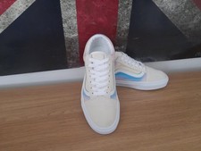 VANS OLD SKOOL BEIGE PART SUEDE LOWS SIZE UK 5 EURO 38