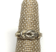 Vintage Signed 14K Gold Two