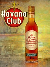 Havana Club, Retro metal Sign