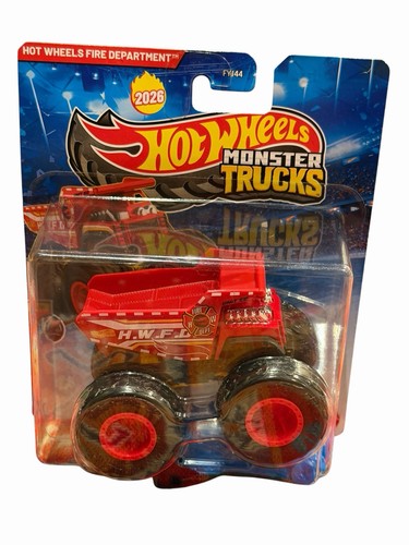 Hot wheel monster trucks fire - hot,