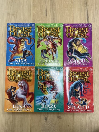 Beast quest series books - series, 4,