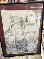 Prison Art Horror Movie Art