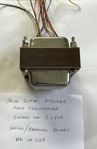Valve guitar amplifier mains - valve,
