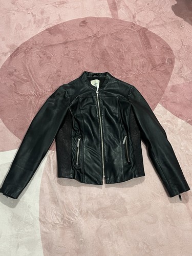 Mango leather jacket - mango,