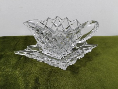 Vtg bagley glass clear - vtg,