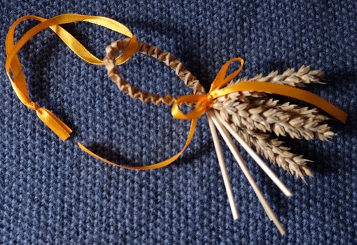 Handmade rustic corn dolly - rustic,