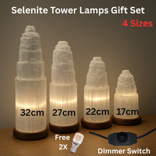 Selenite Crystal Tower | Set