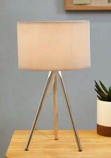 Next Chrome Mila Tripod Table Lamp