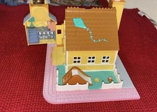 Vintage Polly Pocket 1993 Polly's Light Up School House Bluebird working lights