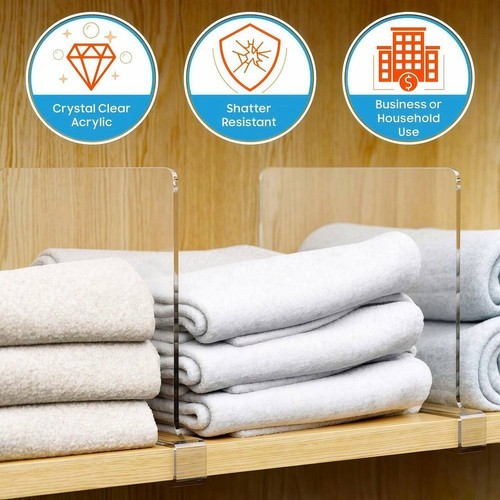 6pcs shelf dividers for closet - shelf,