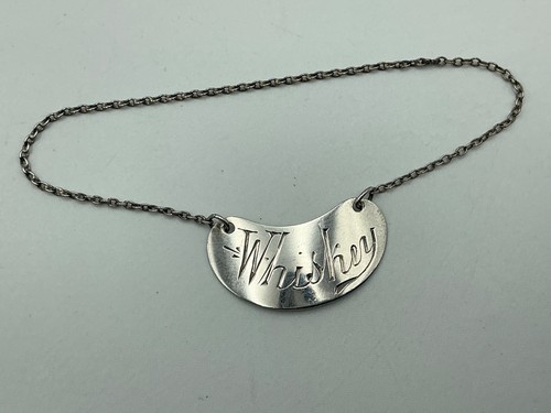 Antique silver whiskey noggin - antique,