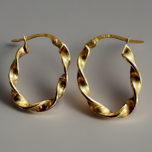 9ct yellow gold - yellow, twist