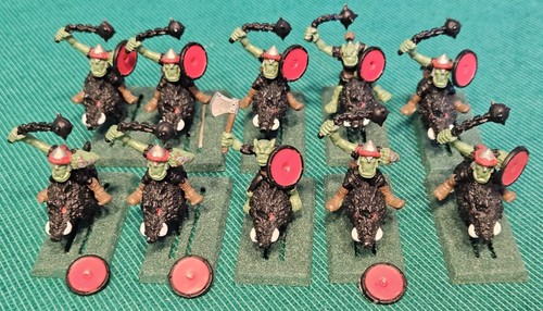 Warhammer orc wolf riders - orc,