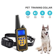880 Yard Dog Shock Collar With Remote Waterproof Electric For Large PET Training