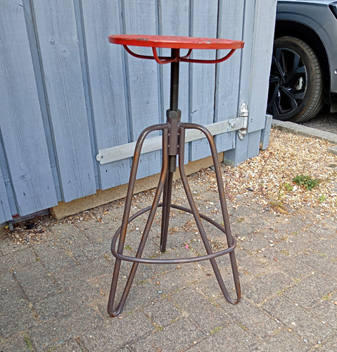 Vintage swivel stool - vintage, hardly