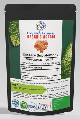 Gum acacia edible - gum, arabic