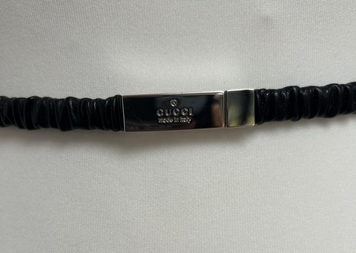 Gucci vintage glossy gathered - vintage,