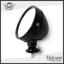Omnico Raydyot Grand Prix-style Exterior Racing Mirror - Satin Black Alloy 319BF