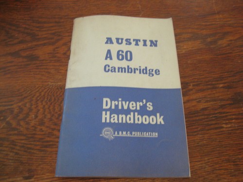 Austin cambridge drivers - austin, a