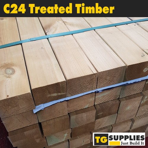 C24 treated timber easy edge - treated,