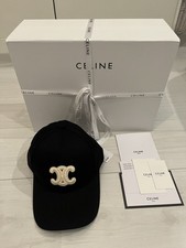 Black Celine Cap with Gift Bag